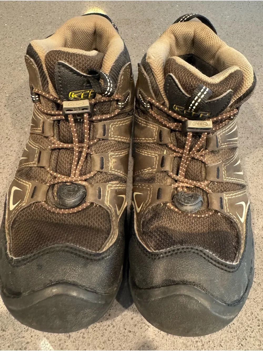 KEEN Kids Brown Waterproof Adventure Boots